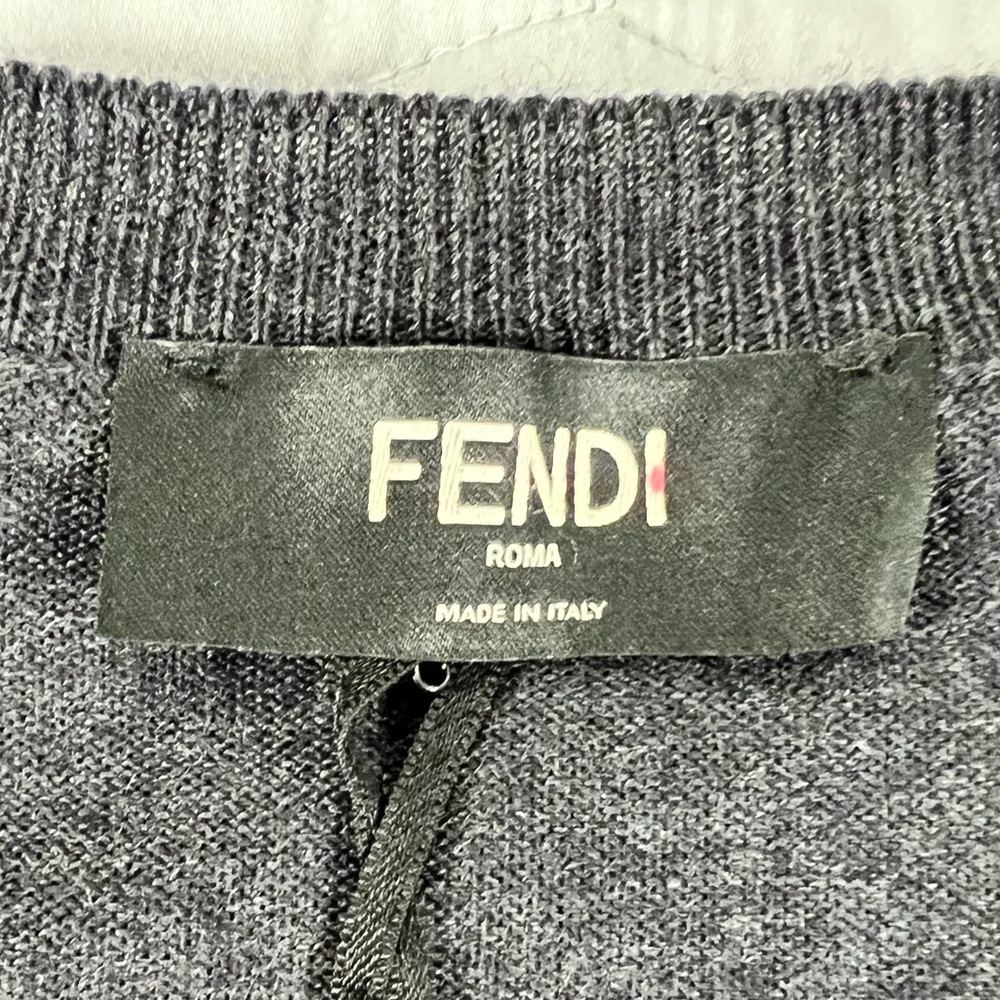 🛑SOLD🛑🐺FENDI FW16 BAG BUGS WOOL SWEATER🐺 - Picture 6 of 8